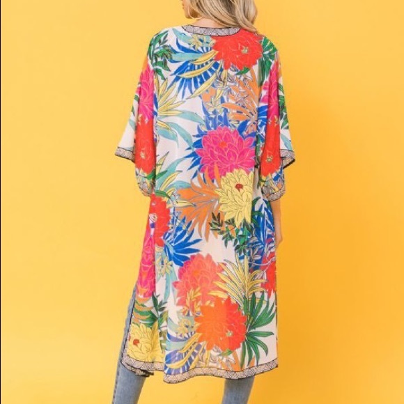 Floral Kimono - Small - Picture 2 of 5